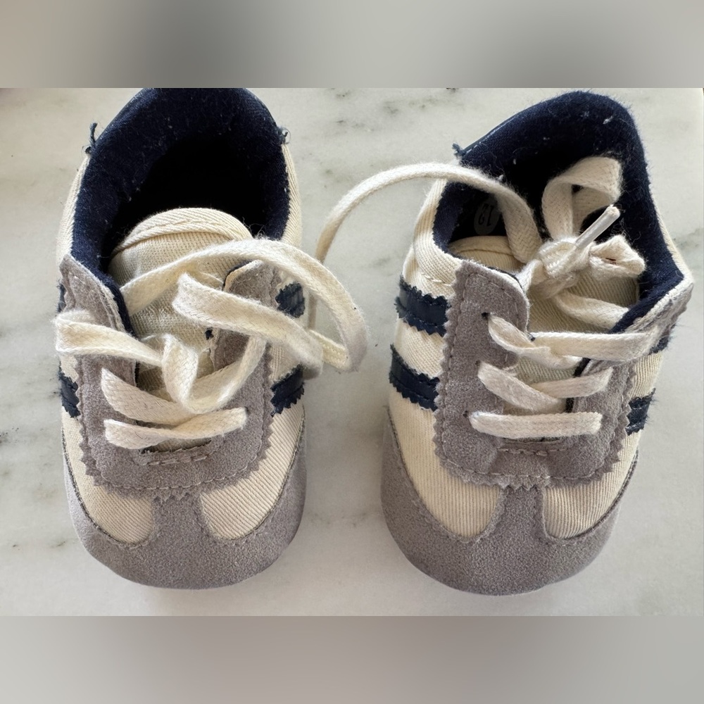 Adidas Baby sneakers 12 month size mock / faux adida